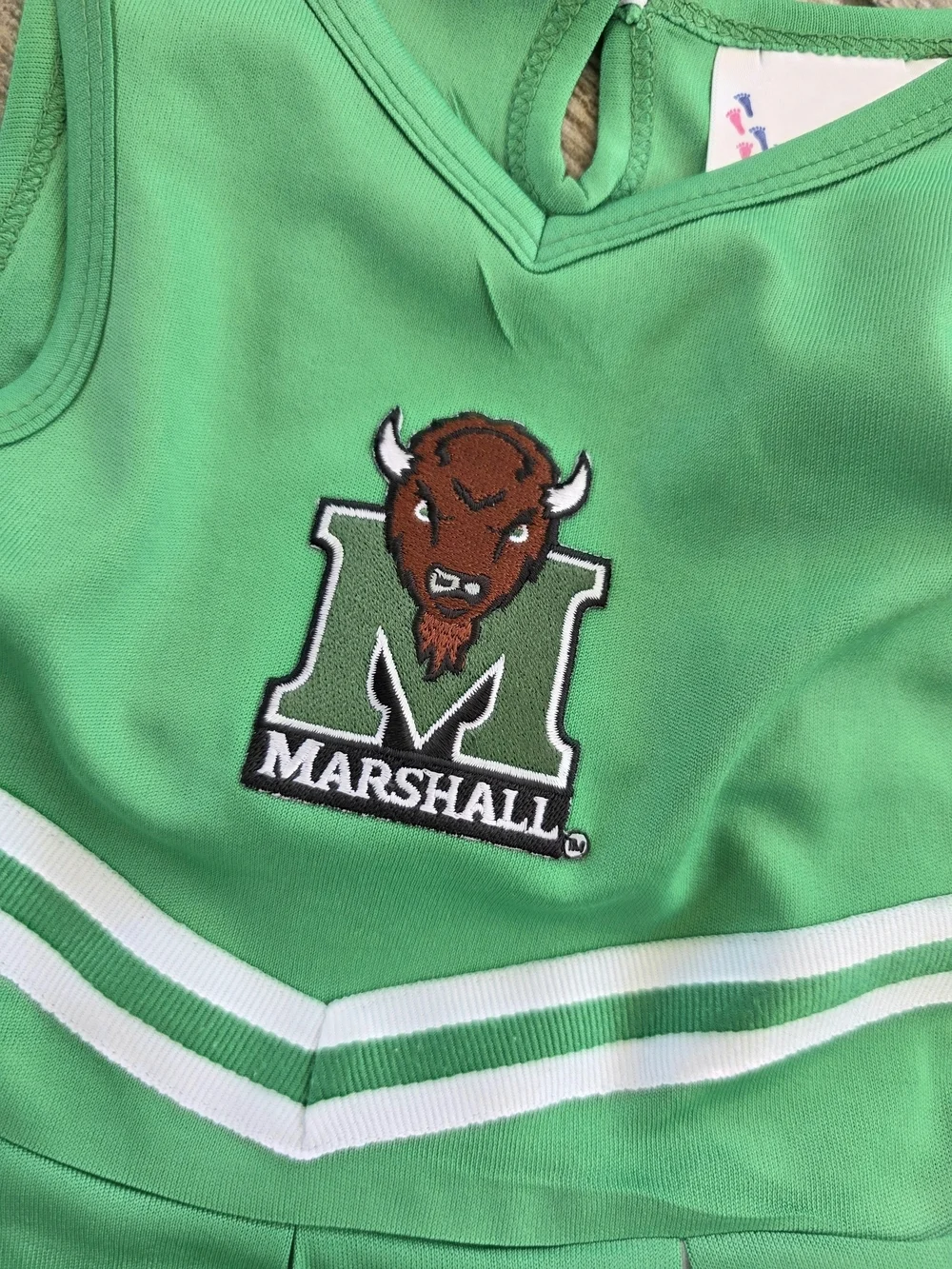Girls Baby Toddler Marshall University Dress Sz 12 Months
